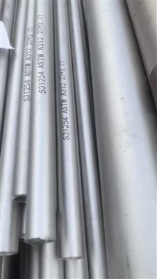 Pajpijiet tal-Azzar Inossidabbli Premium ASTM A312 UNS S31254 254SMO Mibgħuta lejn il-Messiku